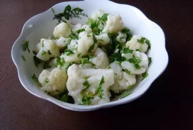 Вареная цветная капуста