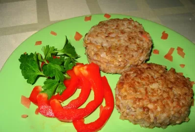 Гречневые котлеты
