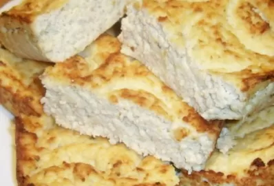 Запеканка из вареной курицы и овощей