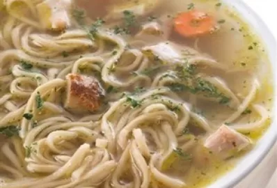 Суп из индейки с вермишелью