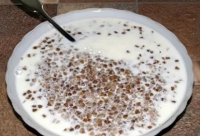 Суп молочный гречневый