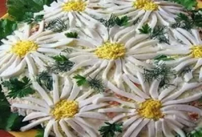 Салат из картофеля с морковью