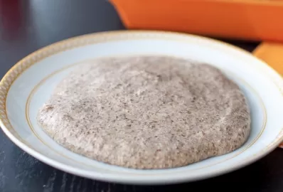 Льняная каша с черносливом