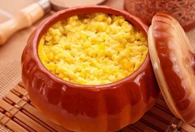 Тыквенная каша в горшочках