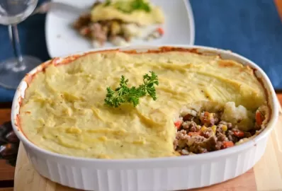 Диетический пастуший пирог