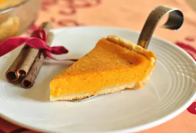 Тыквенный пирог с корицей