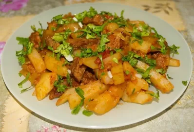 Азу в мультиварке