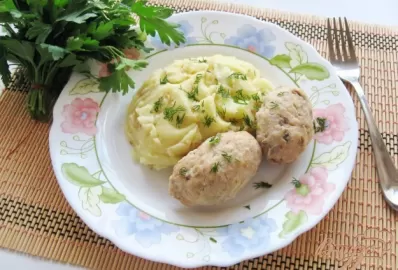 Рыбные биточки из ледяной в духовке