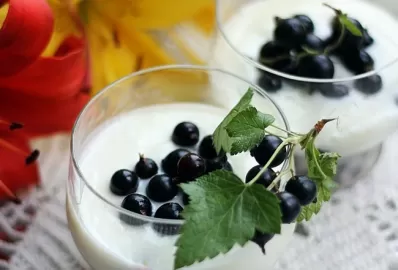 Быстрый йогуртовый десерт