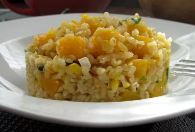 Булгур с тыквой на гарнир