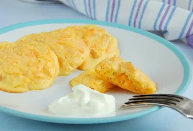 Морковно-кокосовые оладьи