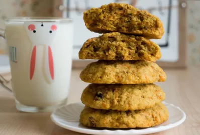 Морковно-черносливовое печенье