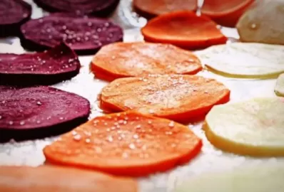 Полезные овощные чипсы