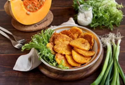 Драники из тыквы в духовке