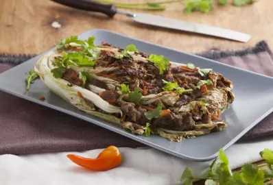 Фаршированная пекинская капуста