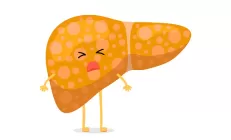 Исследование: Жировая болезнь печени развивается из-за привычки есть на ночь