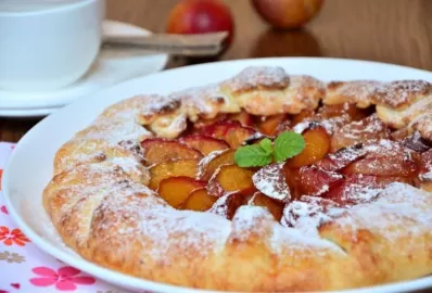 Фруктовая галета на завтрак