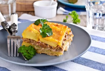 Гратен с кабачками