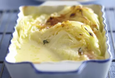 Сливочная пекинская капуста