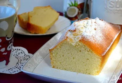 Кекс на кокосовом молоке