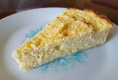 Творожно-кокосовая запеканка