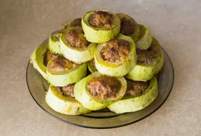 Индейка в кабачках