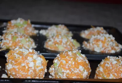 Творожно-тыквенные колобки