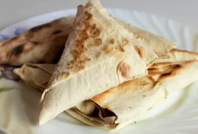 Быстрые пирожки из лаваша с фаршем