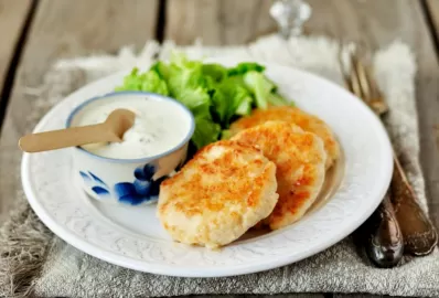 Котлеты из индейки с добавлением картофеля