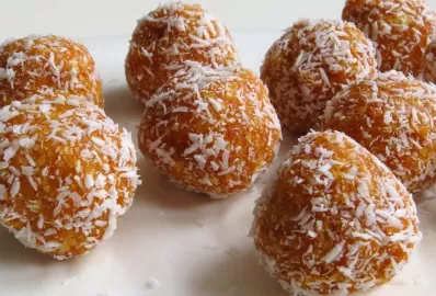 Льняные конфетки с курагой