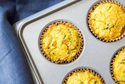 Пряные фруктово-овощные кексы