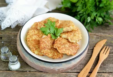 Рыбные оладушки без запаха