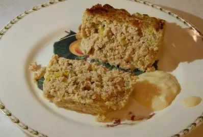 Мясная запеканка с киноа и сладким перцем