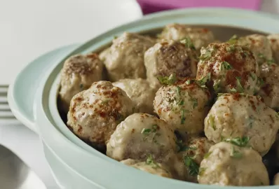 Фрикадельки из говядины с морковью и кабачком