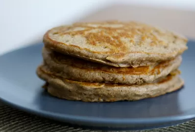 Гречневые оладьи на кефире