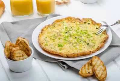 Омлет с цукини