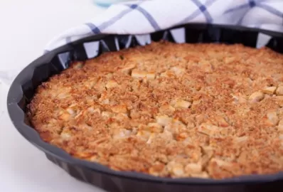 Запеченная овсяная каша на завтрак