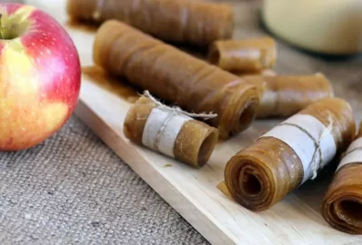 Яблочная пастила с мёдом