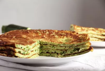 Кабачковый ПП-торт