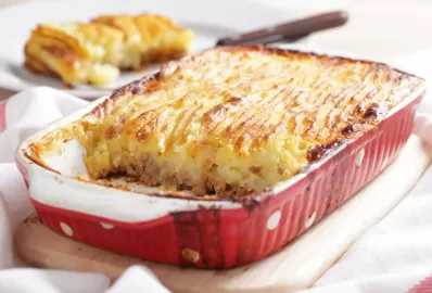 Картофельная запеканка с фаршем