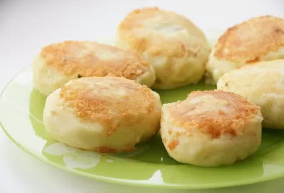 Постные котлеты из картофеля и риса
