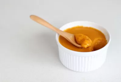 Тыквенно-яблочный пудинг