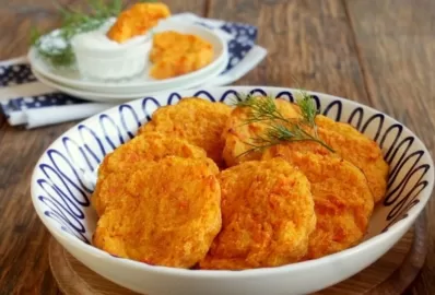 Тыквенные котлеты в духовке