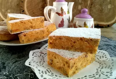 Тыквенный пирог на скорую руку