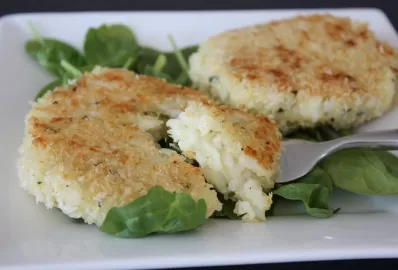 Рисовые котлеты в духовке