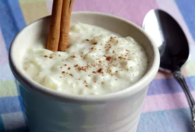 Рисовый пудинг с изюмом