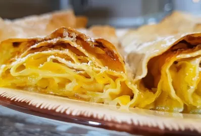 Тыквенный рулет