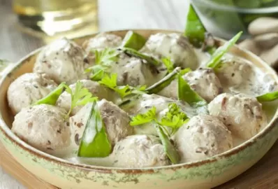 Рыбные шарики в духовке