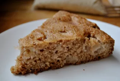 Диетическая овсяная шарлотка