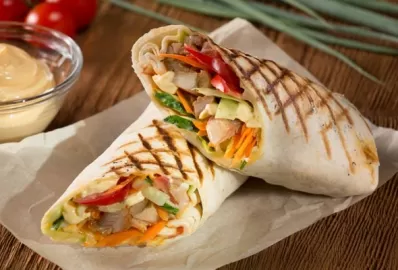 Шаурма с рыбой